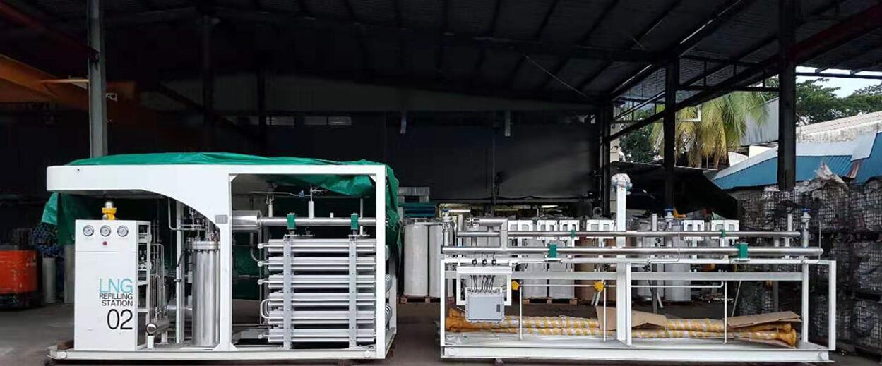 新加坡LNG杜瓦瓶充装设备