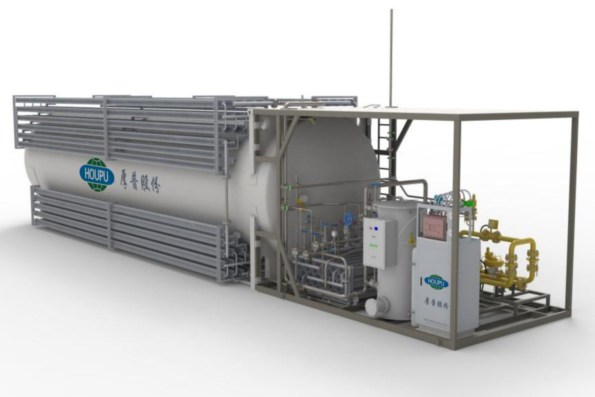 LNG COMPLETE INTEGRATED REGASIFICATION SKID