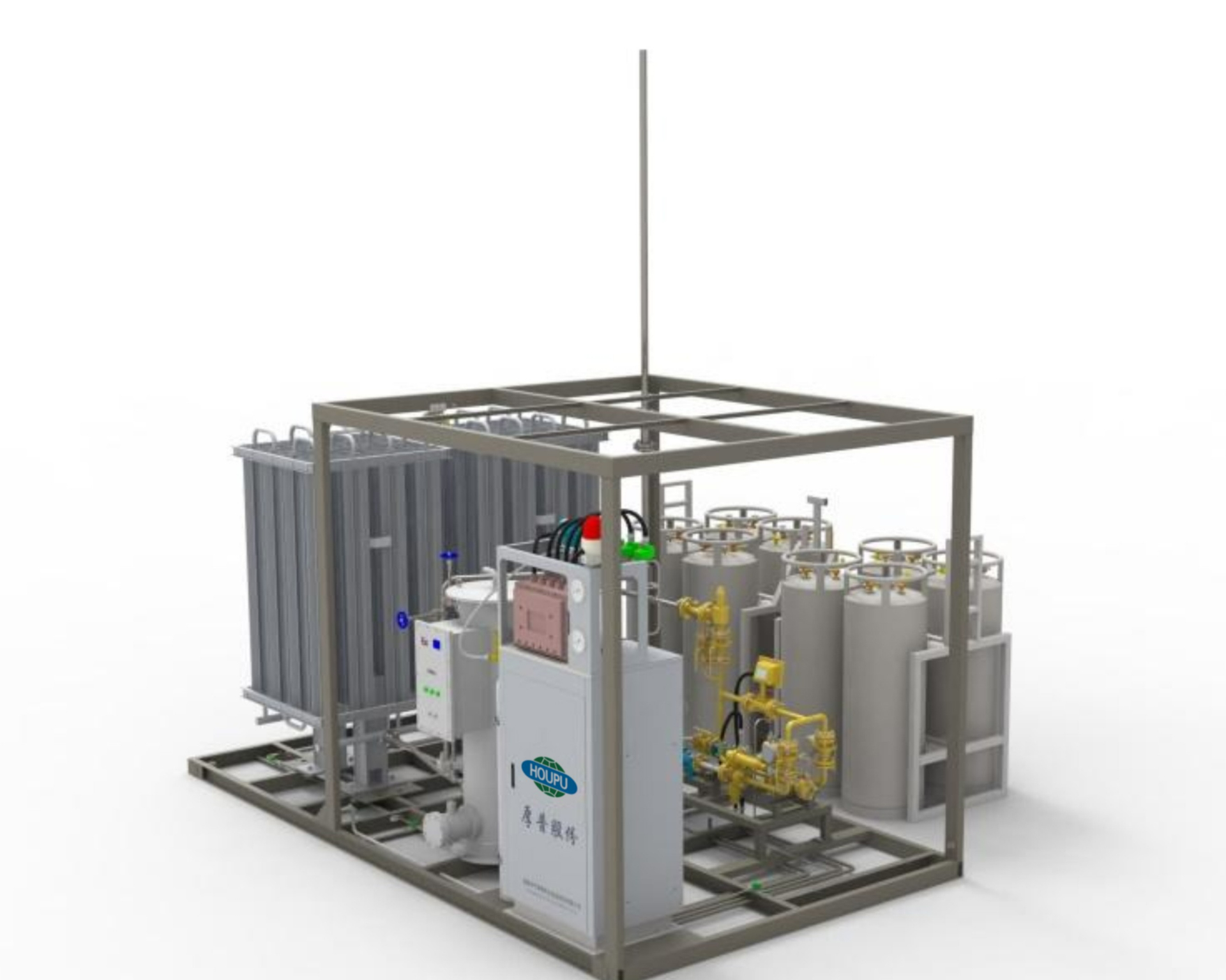 LNG CYLINDER REGASIFICATION SKID