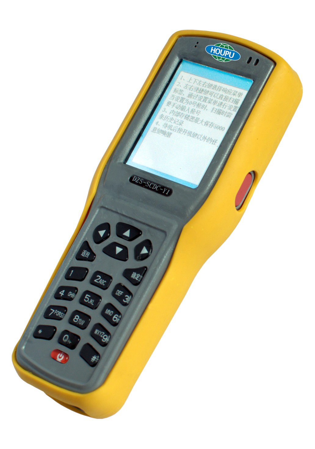 Colector de datos inalámbrico y de mano