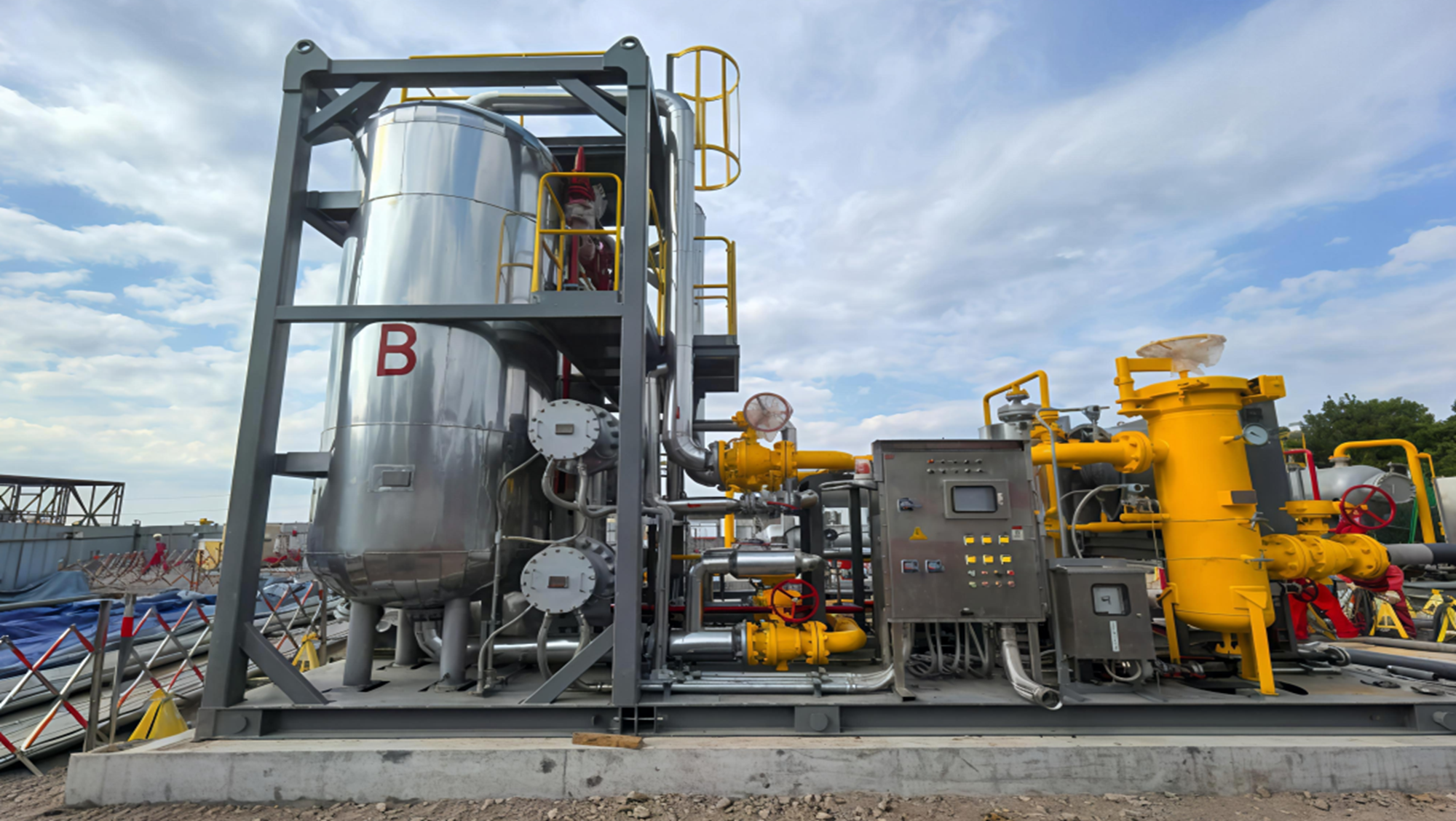 场站-中石化西南油气分公司采气四厂项目